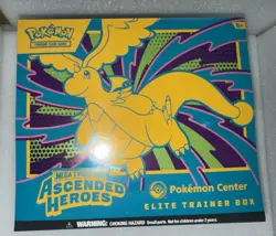 Ascended Heroes Pokemon Center ETB (Elite Trainer Box) SEALED READ - Image 1