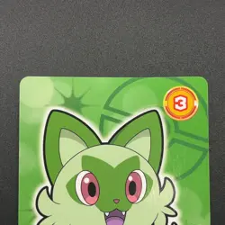 Sprigatito Pokemon Card Mega Get Nintendo Bandai Namco Japanese Prize S149-10 - Image 3