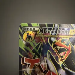 Pokemon M Houndoom Ex Breakthrough 154/162 DMG Holo READ DESCRIPTION BEFORE BID - Image 5