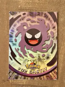 Topps Pokemon TV Animation Edition Series 2 Rainbow Holo Foil #92 Gastly - Image 4