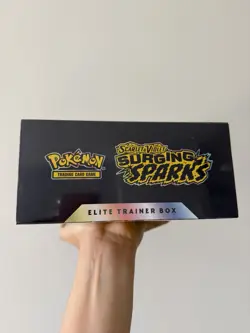 Pokemon TCG: Surging Sparks ETB (Elite Trainer Box) - New Sealed - IN HAND - Image 2