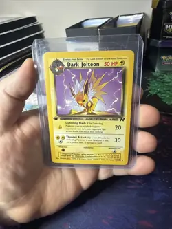 Pokemon 1st Edition Dark Jolteon 38/82 - Team Rocket - Image 1