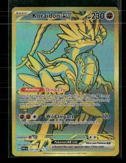 Koraidon ex 245/091 Hyper Rare Paldean Fates Holo Near Mint - Image 1