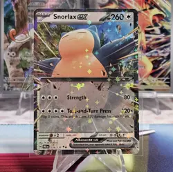 Snorlax ex 076/131 Holo Double Rare SV: Prismatic Evolutions Pokemon TCG NM/M - Image 1