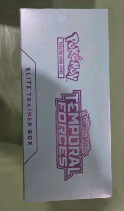 Pokemon TCG Scarlet & Violet—Temporal Forces Elite Trainer Box Factory Sealed - Image 5