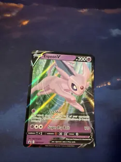 Pokemon TCG Espeon V SWSH201 Sword And Shield Promo 2022 - Image 1