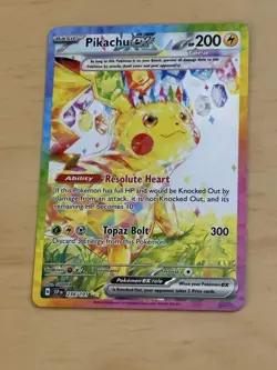 Pikachu ex Tera 238/191 Surging Sparks Secret Rare Hyper Rare Pokemon TCG NM - Image 1