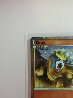 Entei HGSS20 HGSS Black Star Promos HeartGold SoulSilver Holo RARE Pokemon MP - Image 2