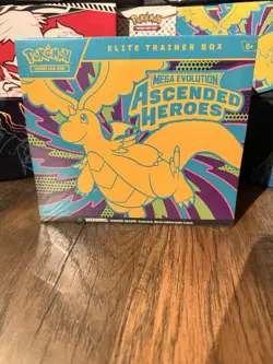 🔥 Pokemon TCG Ascended Heroes ETB Elite Trainer Box Factory Sealed Fast Ship - Image 1