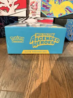 🔥 Pokemon TCG Ascended Heroes ETB Elite Trainer Box Factory Sealed Fast Ship - Image 5