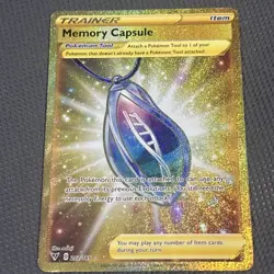 Memory Capsule 202/185 Gold Secret Rare Vivid Voltage NM - Image 1