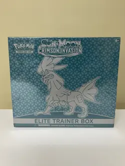 Pokemon SUN AND MOON CRIMSON INVASION Elite Trainer Box ETB New SEALED! - Image 1