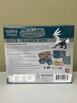 Pokemon SUN AND MOON CRIMSON INVASION Elite Trainer Box ETB New SEALED! - Image 2