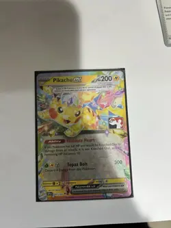 Pikachu EX 057/191 Prize Pack Play! Pokemon Holo Stamped Near Mint NM Series 7 - Image 1