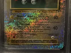 2002 Pokemon TCG Legendary Collection Magnemite #80/110 Reverse Holo PSA 9 - Image 4