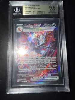 Pokemon SV Paldean Fates Charizard EX 234/091 BGS 9.5 Gem Mint English - Image 1