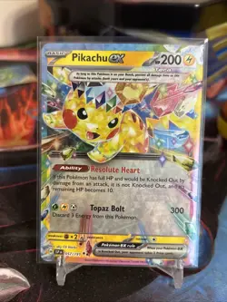 Pokemon Pikachu ex Double Rare Holo 057/191 Surging Sparks - NM Pack Fresh! - Image 1