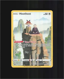 Hoothoot TG12/TG30 Holo Astral Radiance Trainer Gallery Pokemon NM - Image 1