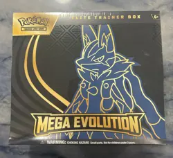 Pokemon Mega Evolution Elite Trainer Box Lucario (ETB) Factory Sealed - Image 1