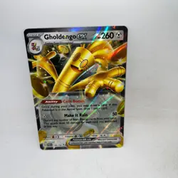 Gholdengo ex 139/182 Double Rare Paradox Rift Pokemon Holo Near Mint - Image 1