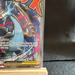 Pokemon Mega Charizard X EX Holo Promo 023 Me: Mega Evolution 360 HP English - Image 3