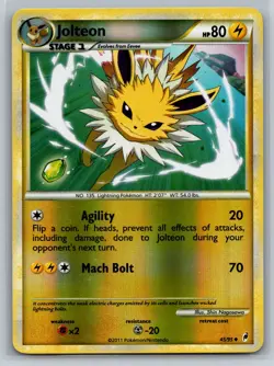 Call of Legends Pokemon TCG Jolteon Reverse Holo - Image 1