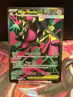 Pokemon TCG ME01: Mega Evolution - Mega Mawile ex 162/132 NM Holo - Image 1