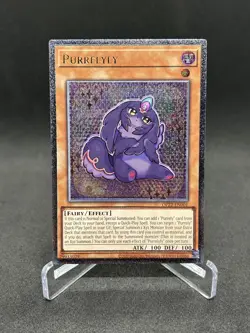 Yugioh Purrelyly OP22-EN001 Ultimate Rare Unlimited Edition NM - Image 1