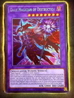 Yu-Gi-Oh! TCG Dark Magician of Destruction Maze of Muertos MZMU-EN011 1st Ed NM - Image 4