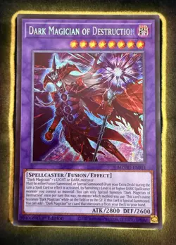 Yu-Gi-Oh! TCG Dark Magician of Destruction Maze of Muertos MZMU-EN011 1st Ed NM - Image 5