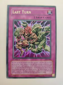 Yugioh! Last Turn LOD-099 Ultra Rare 1st Ed LP - Image 2