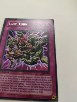 Yugioh! Last Turn LOD-099 Ultra Rare 1st Ed LP - Image 4