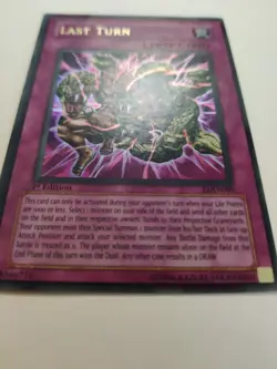 Yugioh! Last Turn LOD-099 Ultra Rare 1st Ed LP - Image 5