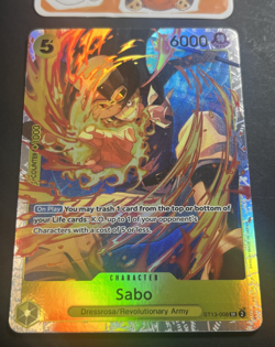 Sabo (008) #ST13-008 Foil Ultra Deck: The Three Brothers - Image 1