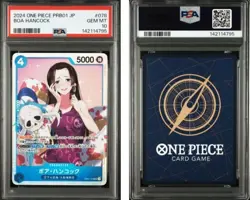 2024 ONE PIECE JAPANESE PRB01-PREMIUM BOOSTER THE BEST #078 BOA HANCOCK PSA10 - Image 3