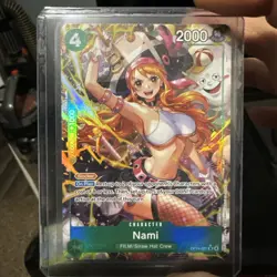 One Piece Nami (OP14-031/237) OP14 The Azure Sea's Seven NM FOIL- Alternate Art - Image 1