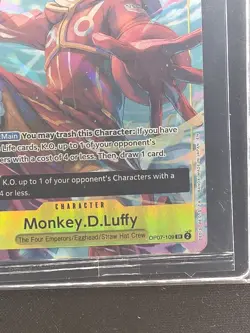 *SEALED* Monkey.D.Luffy OP07-109 - One Piece Illustration Vol. 3 Promo - Image 5