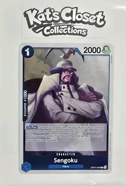 One Piece CCG Sengoku OP07-046 R Holo Light Play - Image 1