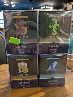 NEW Ultimate Guard Boulder 100+ MTG Harry Potter All 4 Houses Hard Deck Boxes - Image 1