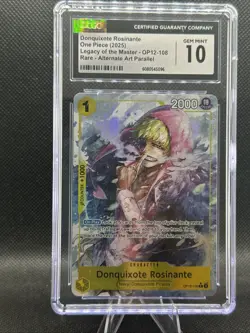Donquixote Rosinante (Illustration Box Vol.6) OP12-108 One Piece CGC 10 TCG - Image 1
