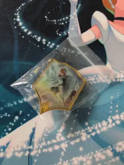 Disney Lorcana Cinderella - Stouthearted DLC / Nationals Exclusive Pin 2025 - Image 1