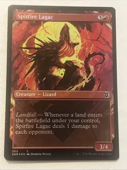 Spitfire Lagac 302 (C) (FOIL) Showcase MTG Zendikar Rising - Image 1