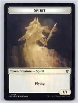 MTG Spirit // Phyrexian Germ Double-Sided Token T Commander: Murders at Karlov N - Image 1