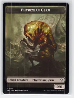 MTG Spirit // Phyrexian Germ Double-Sided Token T Commander: Murders at Karlov N - Image 2