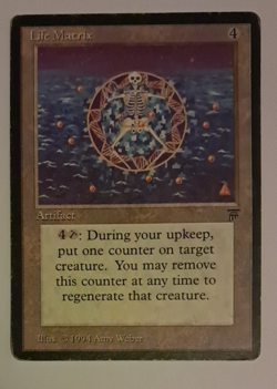 Life Matrix HP Legends MTG Magic the Gathering - Image 1