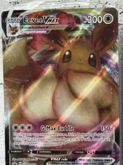 2021 Pokemon SWSH Black Star Promo Eevee VMAX SWSH087 Sealed - Image 1