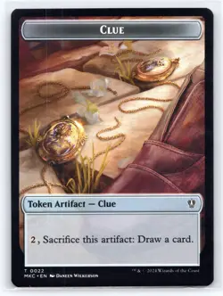 MTG Clue // Insect (0017) Double-Sided Token T Commander: Murders at Karlov Mano - Image 1