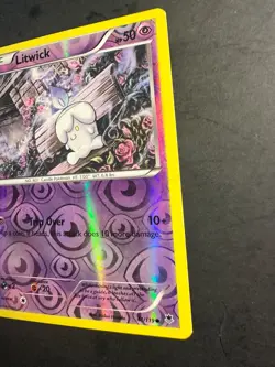 2014 Pokemon Phantom Forces Litwick 41 /119 Reverse Holo foil Holographic 001 - Image 3
