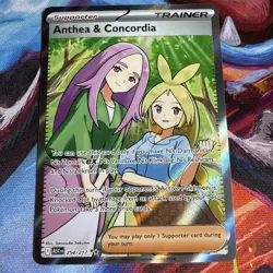 Anthea and Concordia 254/217 Ascended Heroes Pokemon TCG Full Art Trainer - Image 1