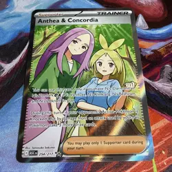 Anthea and Concordia 254/217 Ascended Heroes Pokemon TCG Full Art Trainer - Image 2